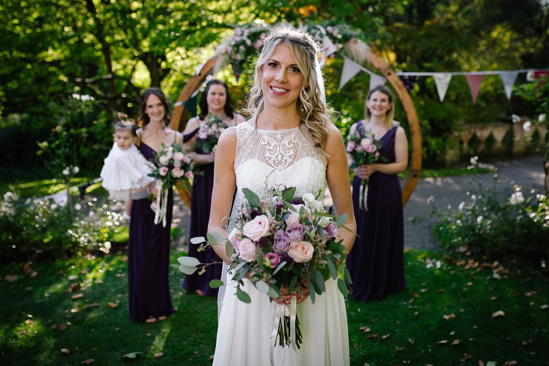 Botanical gardens bath wedding